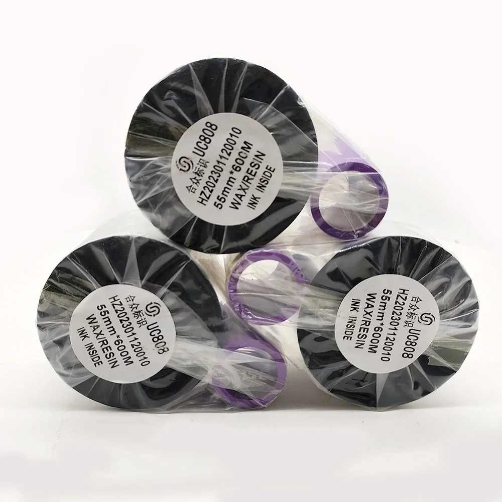 Tto 55mm 600M Wax/Resin Ribbon for Linx Tt750 Markem Printer