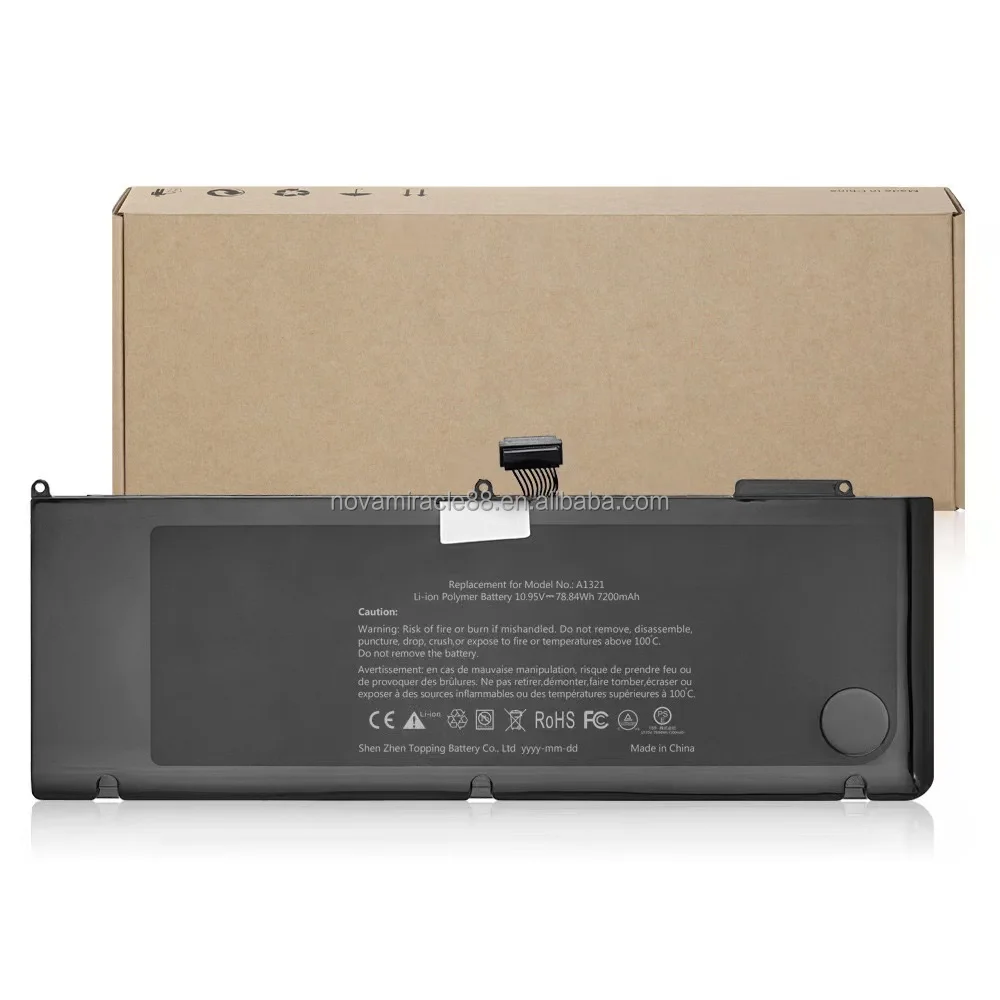 A1321 Mc723 A1382 A1286 A1321 Mc371 Replacement Laptop Battery 10.98v ...