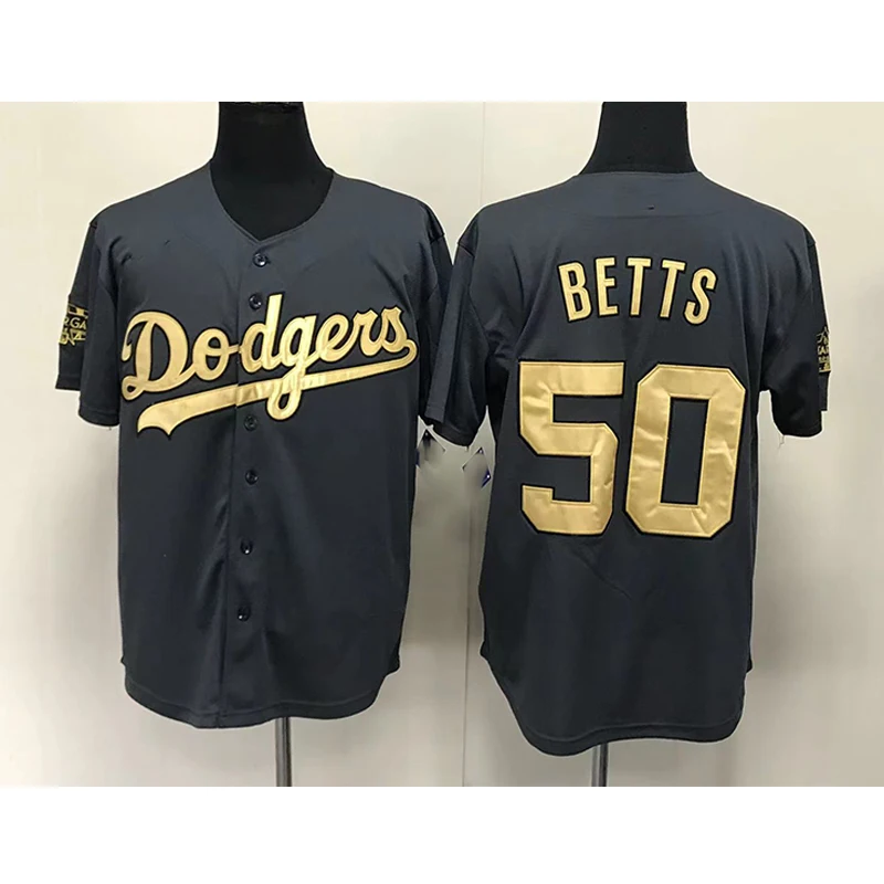 Wholesale Los Angeles Dodger 50 Betts High Quality Men Wholesale Stitched  America Baseball Jersey From m.