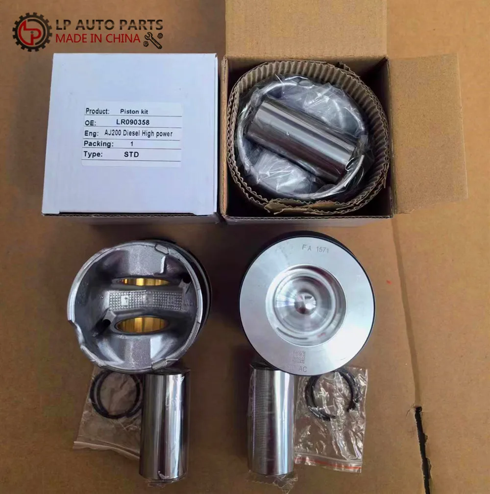 Automotive Parts High Power Engine AJ200 Piston Set With Piston rings ...