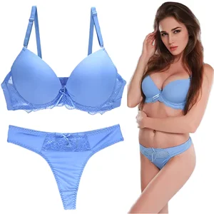 High Quality European American Erotic Lingerie Set Solid Color Glossy Seamless Sexy Bra Hot Selling Large Size Women's Bra