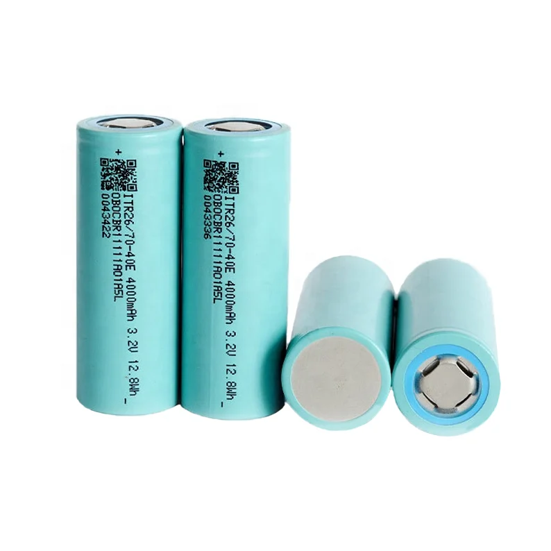 26700 LiFePO4 Cell 3C Lithium ion Battery LFP Cell 4000mAh