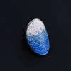 blanco azul