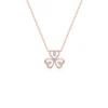18K Rose Gold Clover