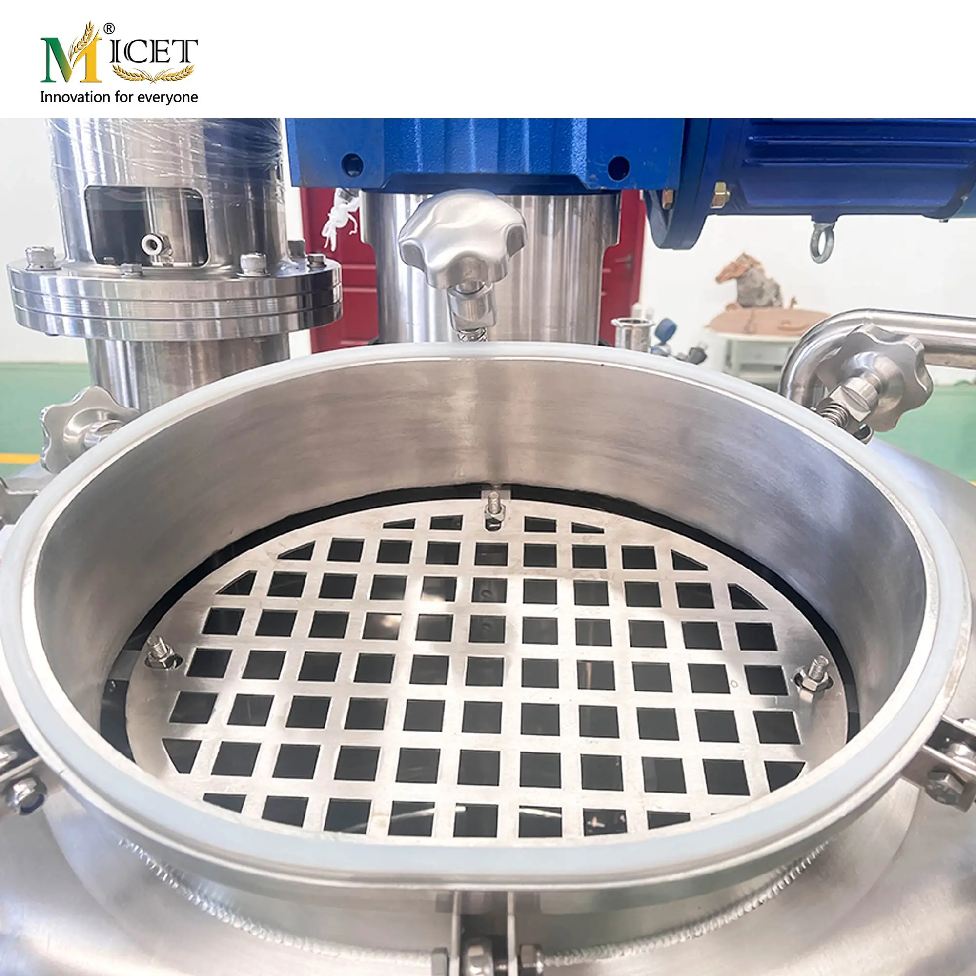 Micet New Design Boiler Heating System Mixing Control Juice Mixing tank with Agitator for Fruit Smoothie 500l 600l