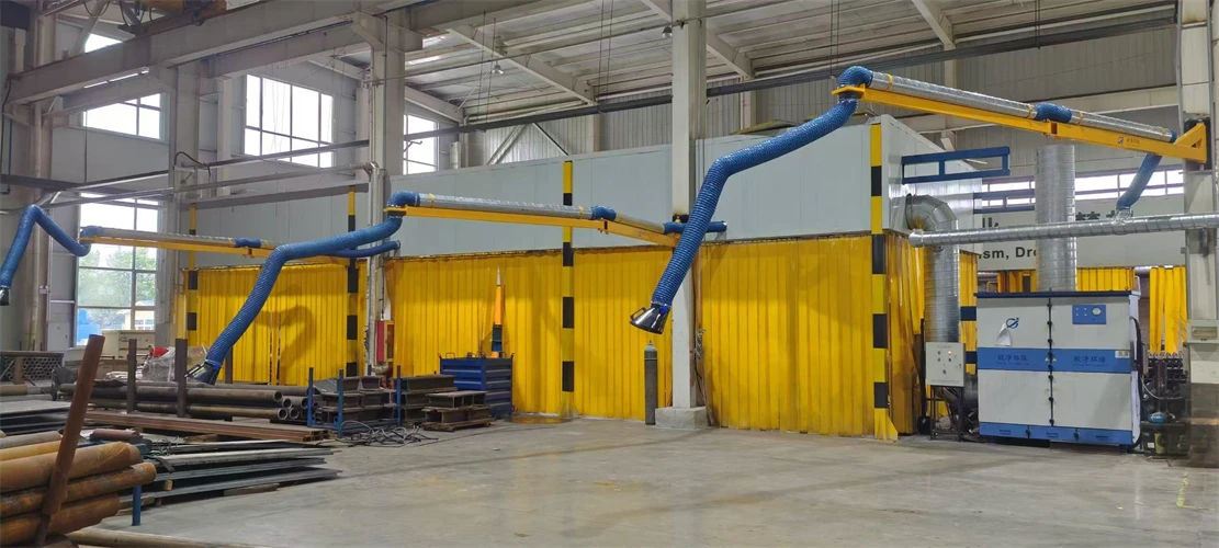Powerful High Power Central Dust and Air Extractor New Condition Plasma Fume & Reverse Pulse Jet Dust Collector