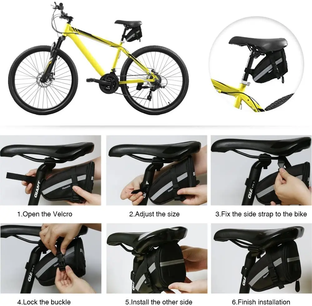 side bolsa for bike with lock