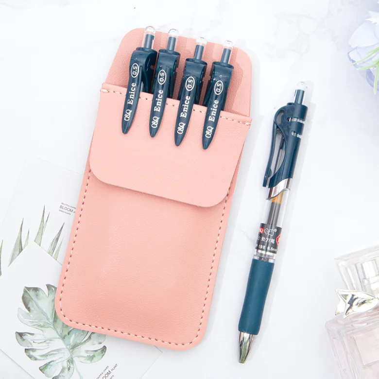 Porte Stylo En Métal Cylindre Deli E9172 / Noir