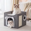 Cat ears gray 16.15*16.15*13.8inch