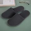 Pantofole in tessuto grigio scuro di alta qualità - Suola antiscivolo da 6 mm - Taglie 38-44