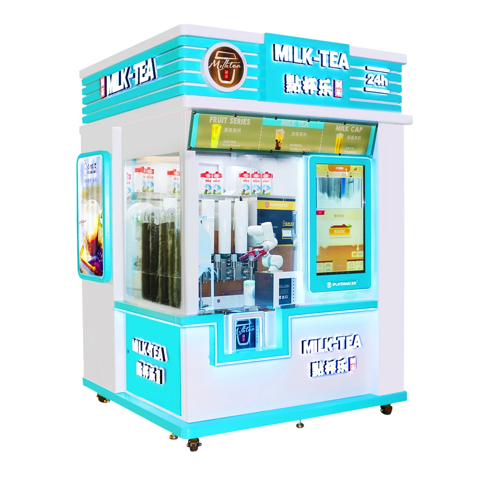 best smart fresh milk tea vending