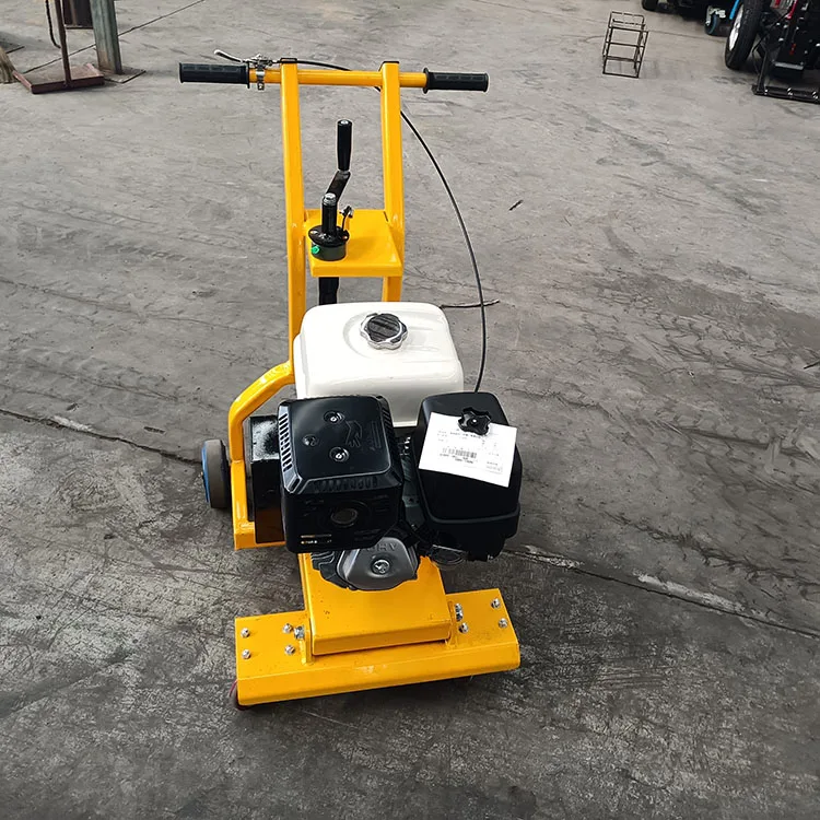 Manual Pull type concrete asphalt highway road pavement grooving machine for pothole repair