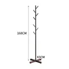 Cross-shaped tree branch design - black