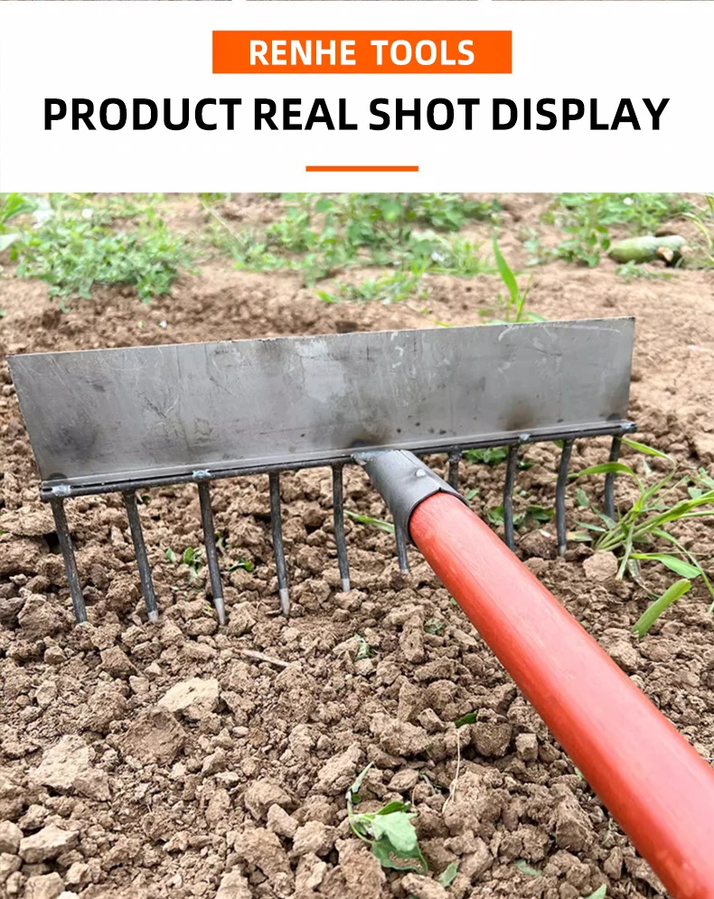 product customized hot forged carbon steel  iron agriculture tool hoe  farming weeding garden home hoe  head-4