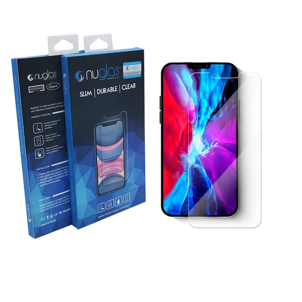 
Защитное стекло для экрана для iPhone 12 & 12 Pro Чехол для мобильного телефона в розничной упаковке, если не изготовленный на заказ и доставка решение 