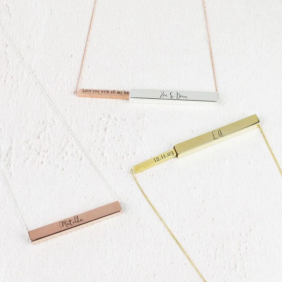 Personalised Engrave Secret Message Bar 