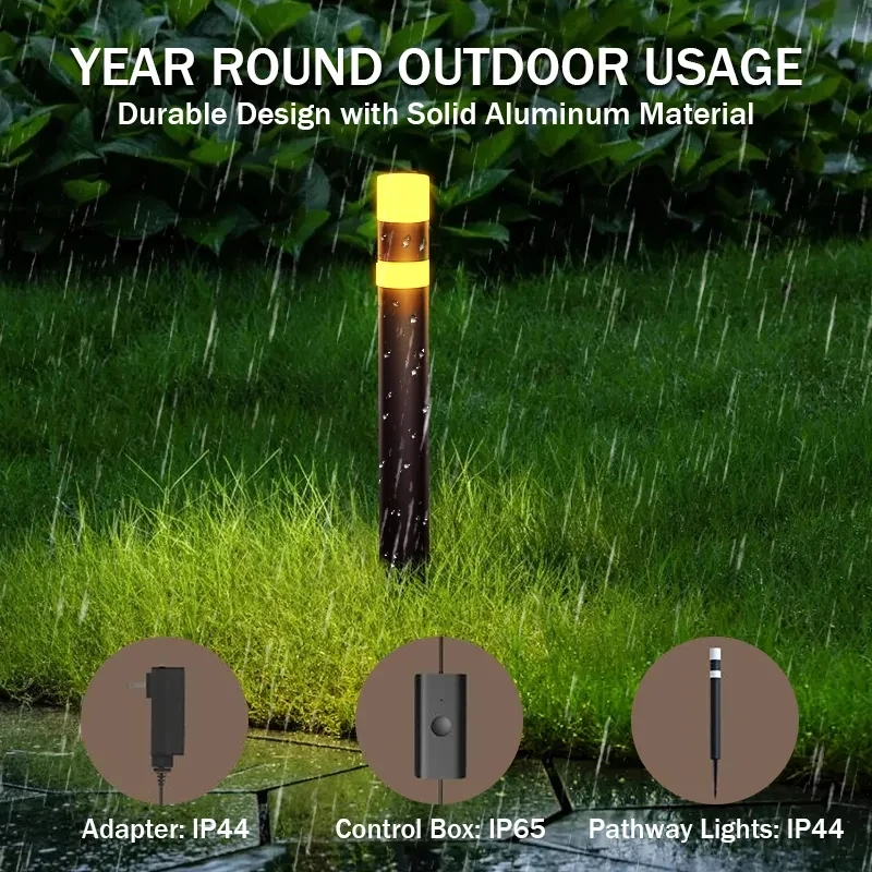 product new garden wifi intelligent phantom lawn light rgb outdoor waterproof light voice control garden light-39