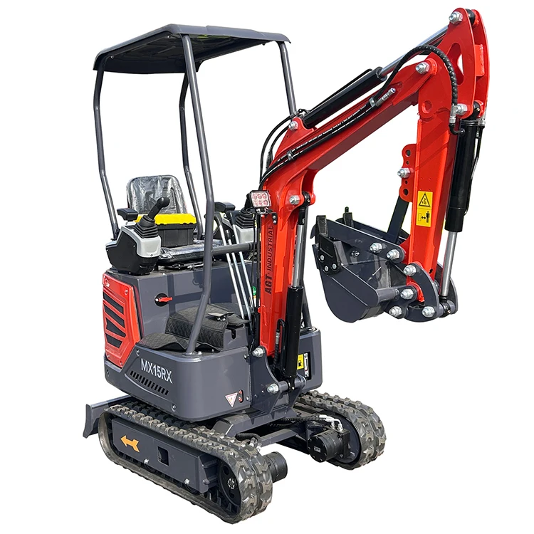 Free Shipping New Hydraulic Crawler Digger Compact Mini Bagger |MX15RX