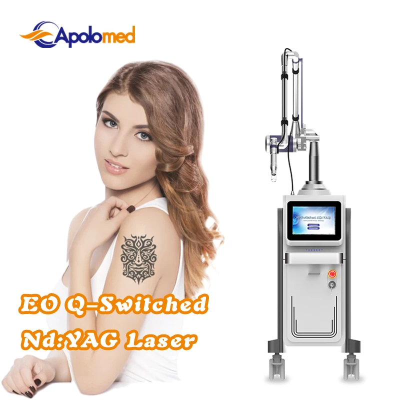 Q-Switched Nd Yag Laser Machine Tatoo Removal Laser Machine Q Switched Nd Yag Laser Machine manufacture