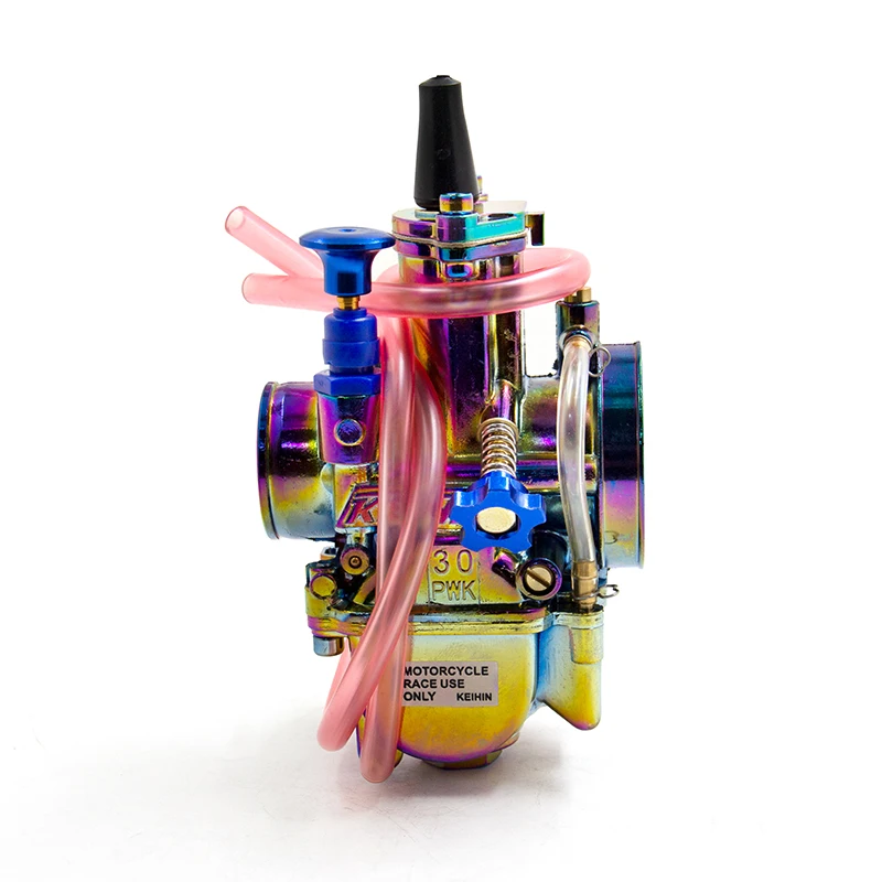 Colorful Universal High Performance Motorcycle Carb Carburetors 4 Stroke Racing for Atv Keihin Pwk Motorcycle Carb Carburetor