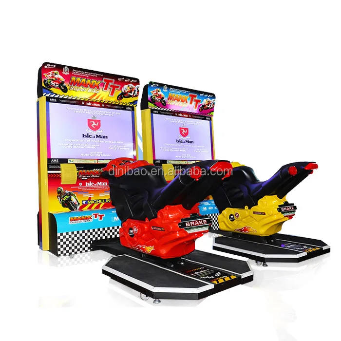 Moto Driving Simulator, Equipamento de Jogos de Diversão, Máquina Arcade  com moedas, Moto, Jogos de Corrida de Moto, Manx TT - AliExpress