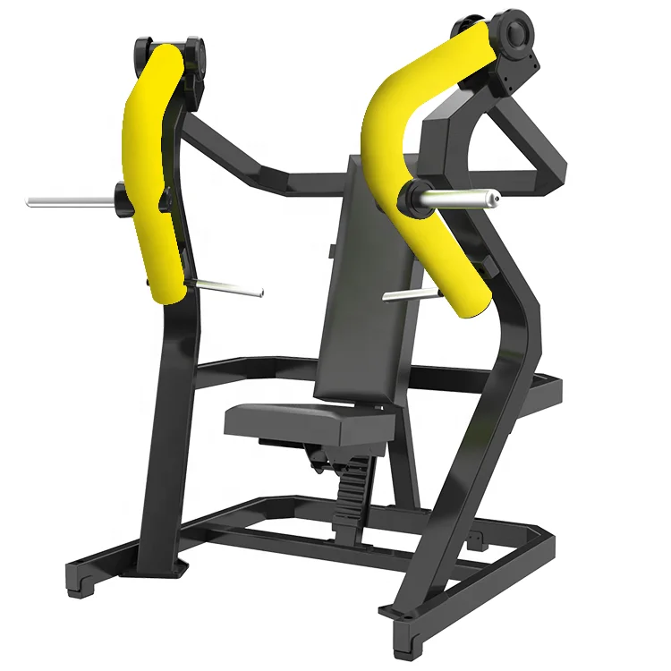 New Design Fashion Seated Machine Gym Equipment Leverage Plate Loaded Chest  Press From DHZ
