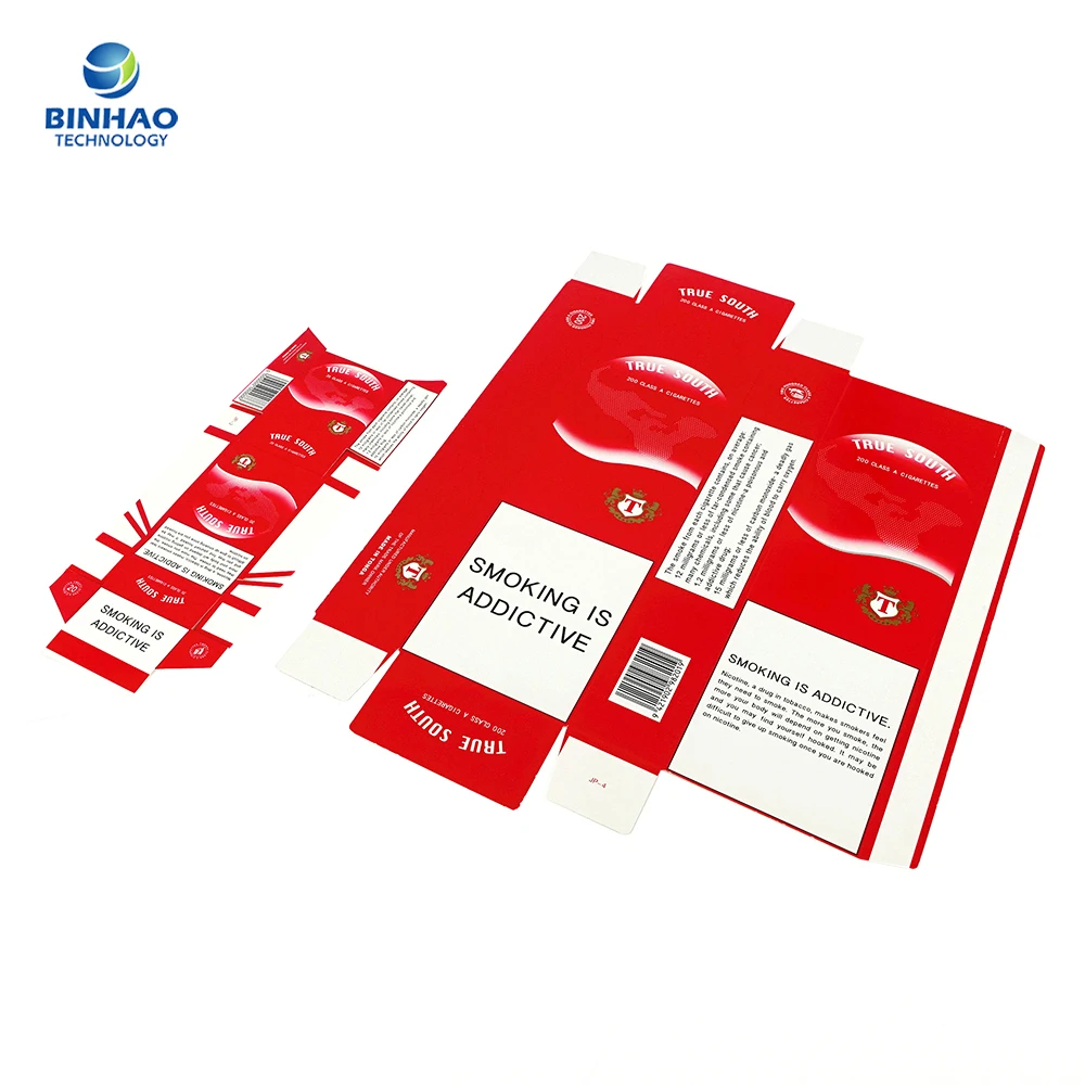 Alibaba.com: China Red 84mm king size empty cigarette packs, custom ...