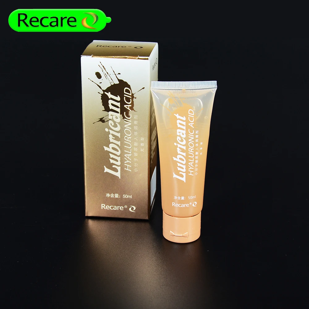 Recare CE Marked 50ml/100ml Water Based Lubrication Gel Best Personal Lube Lubic Jelly