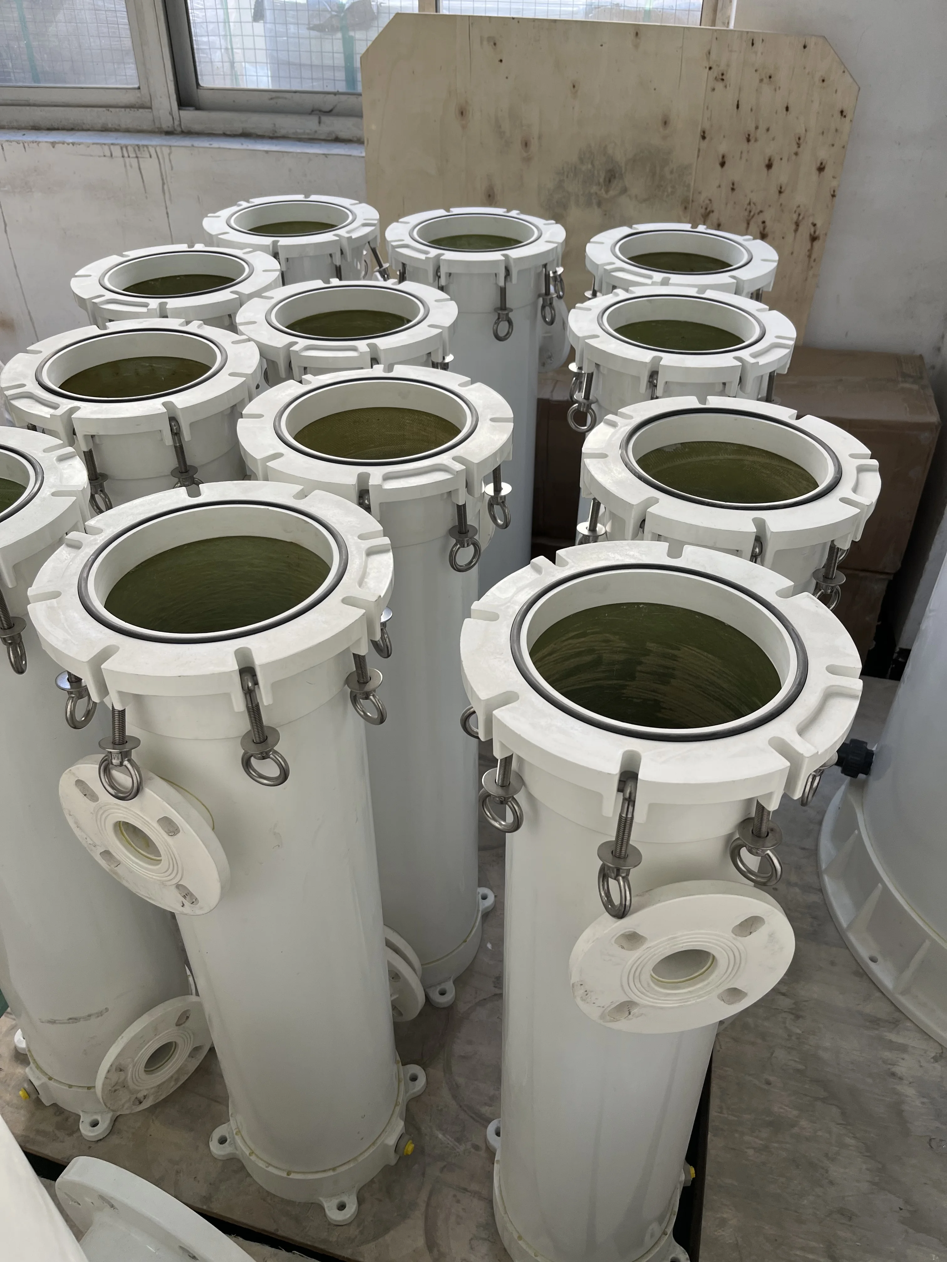 Factory Direct 30 Inch 5 Elements FRP Precision Filter Cartridge Element Filter Housing