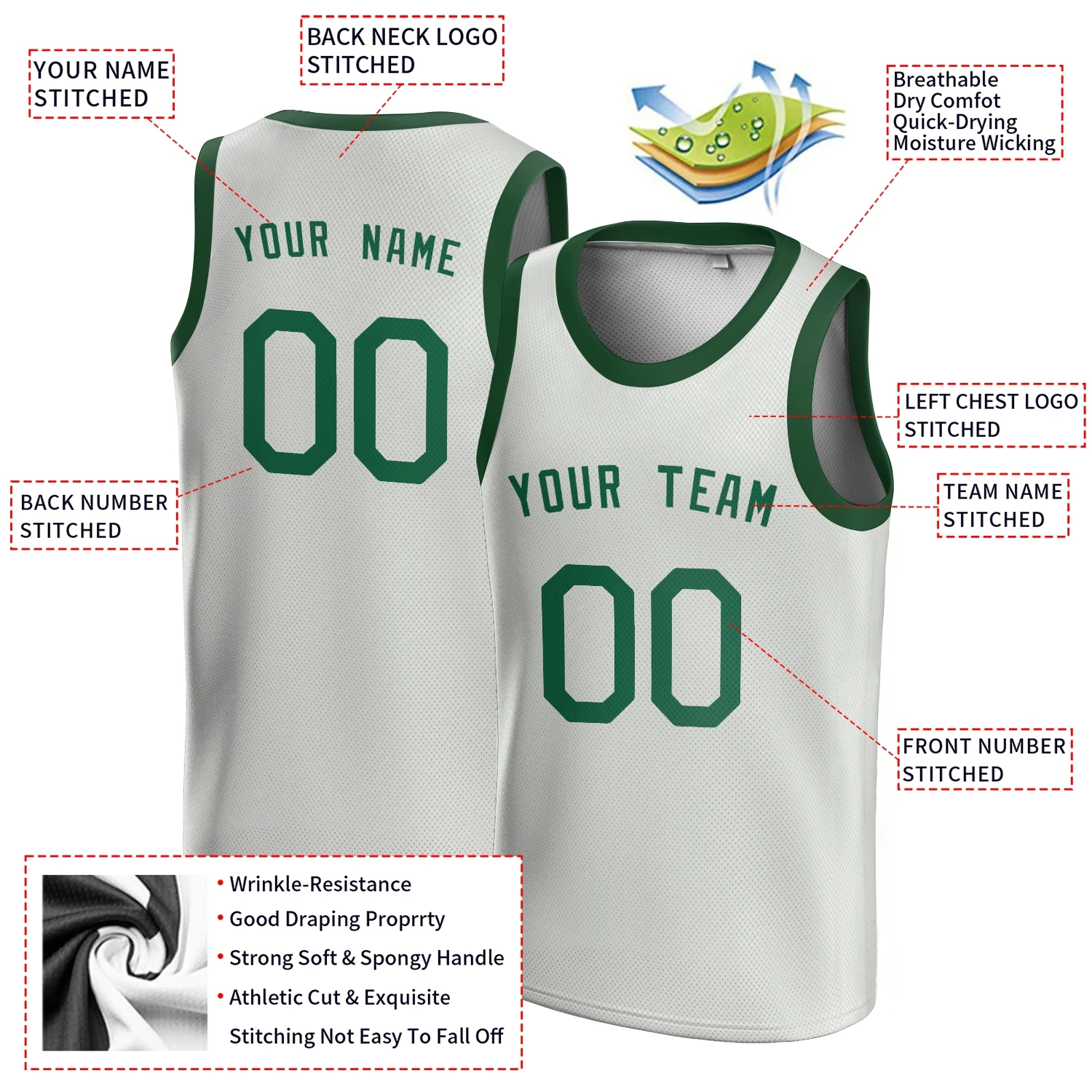 Best Design Sublimation Basketball Jersey Plain Sports Shirts Custom