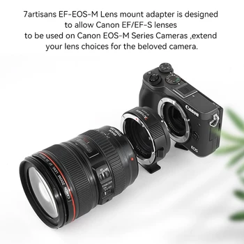 VILTROX Lens Mount Adapter Ring EF-EOS M Can-on M50 M3 M100 M6  Micro Single Camera Adapter Ring to EF SLR Lens AF Adapter Ring detail image