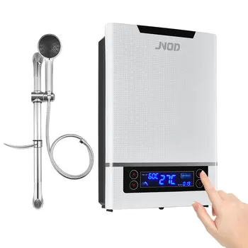 JNOD Whole House Wall Mounted Electric Shower Heater Tankless Instant Hot Water Heater
