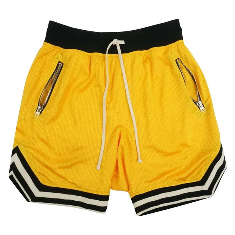 Polyester Blank Sublimation Mesh Shorts Gym Fitness Nets Shorts Basketball Mesh Shorts Athletic Wear Jogger Wear for Men