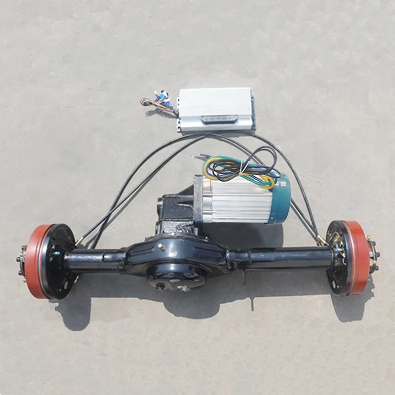 Heavy Duty Electric Car Conversion Kit For Retrofit Oil Brake 3000w 4000w 2 Speed Rear Drive