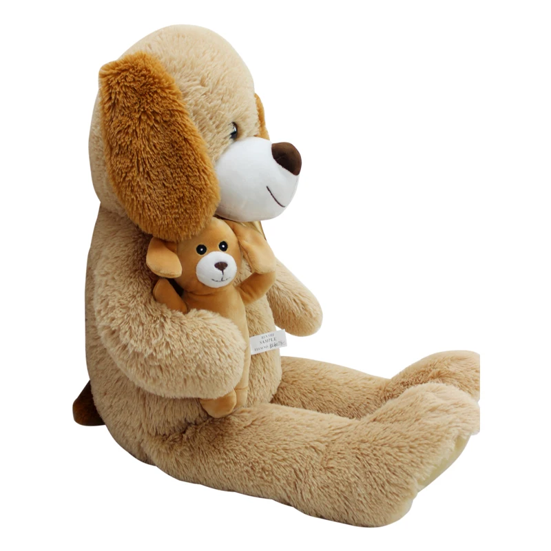 カスタム素敵なぬいぐるみ母と息子のラング耳犬かわいいぬいぐるみ Buy 母と息子ぬいぐるみ メーカー販売新かわいいと母息子テディベア 工場卸売高品質 ぬいぐるみ家族動物100センチメートルビッグテディベアママ40センチメートルテディベアと息子ぬいぐるみおもちゃ
