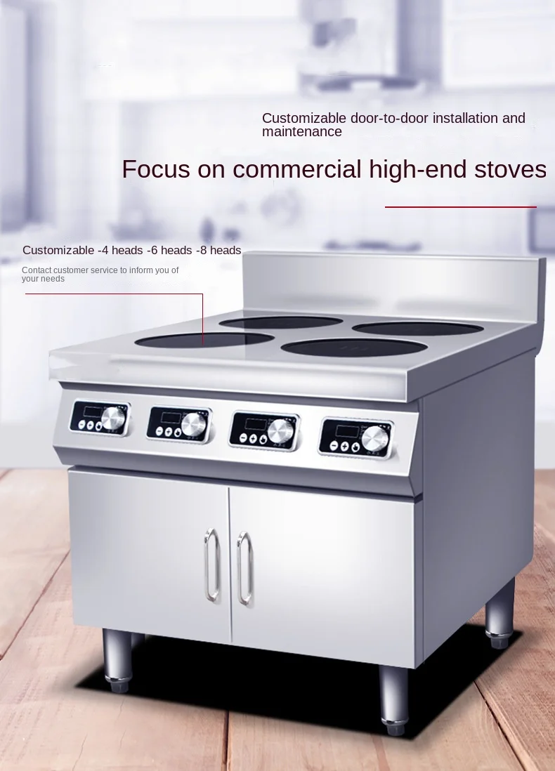 Commercial Burner Induction Stove Industrial Stainless Steel Electric ...