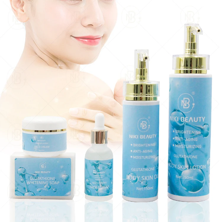 pure glutathione whitening body lotion Custom Logo Glutathione & Hyaluronic Acid Whitening Lotion Set for Body  Skin Radiance and Dark Spot Fading