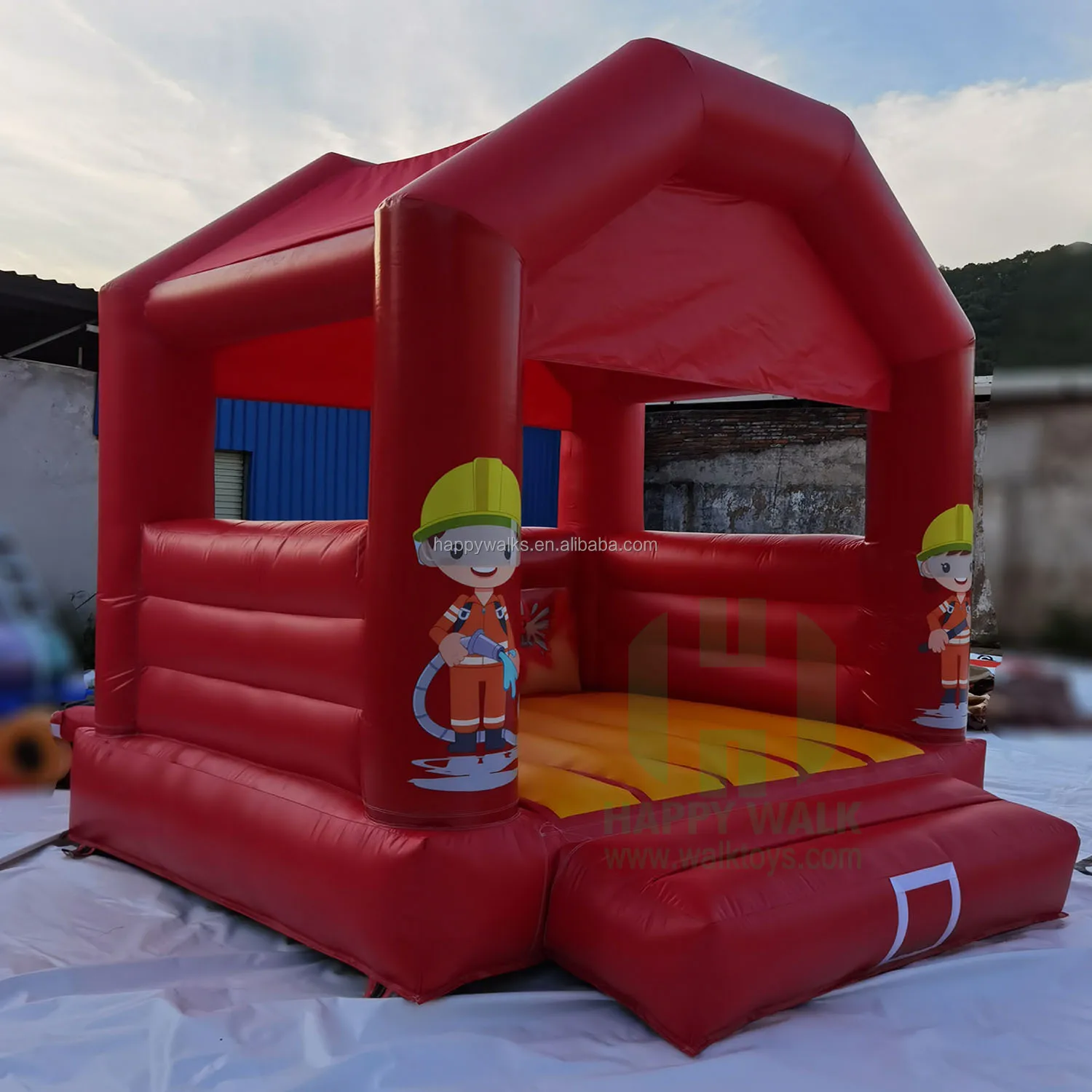 Commercial Princess Castle Bounce House – 100% PVC Inflatable Bouncer, Multicolor, Cloud 9
