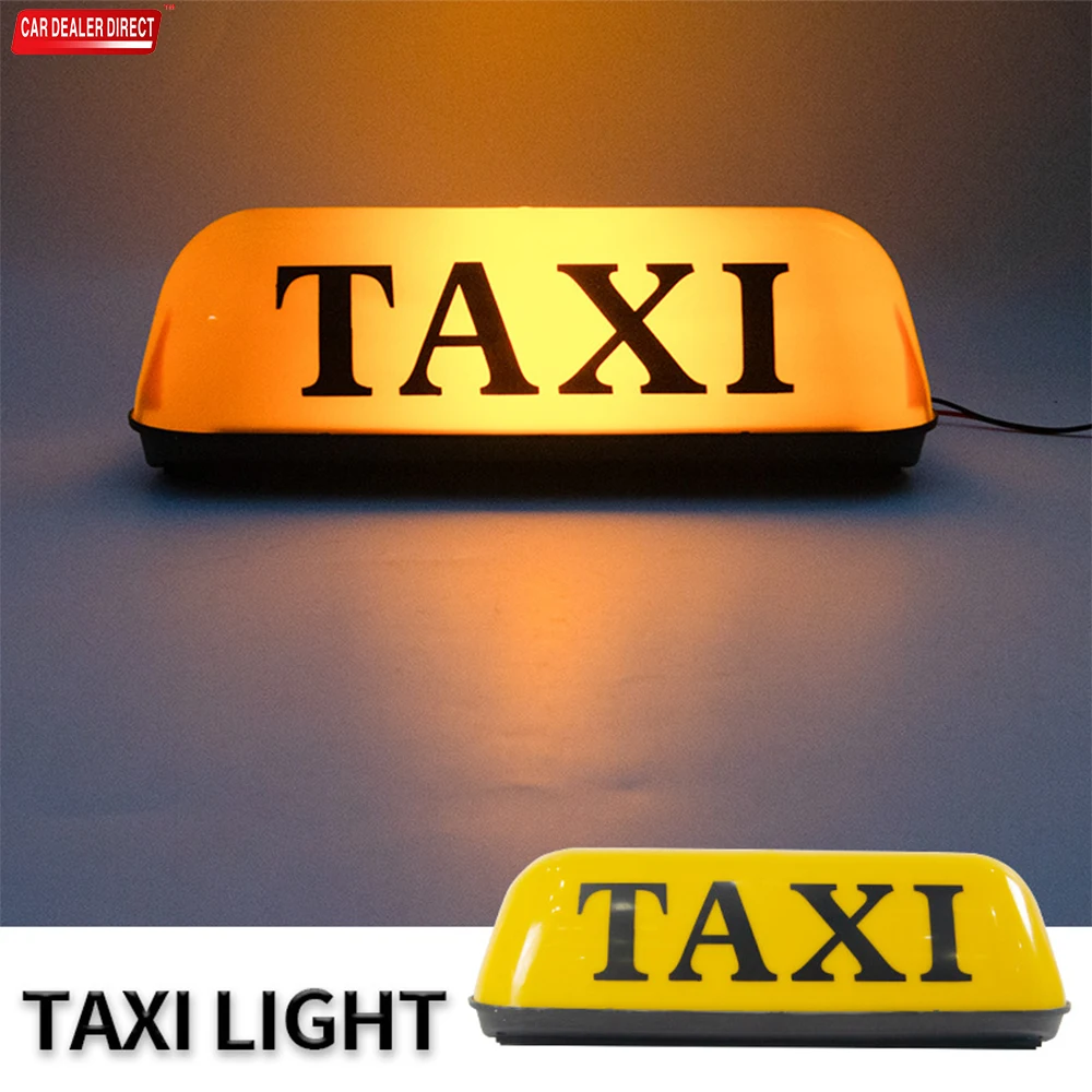 Customizable Taxi LED Light Sign Car Roof Box Universal Car Dome Light Taxi Light