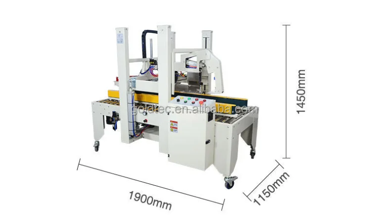 Automatic Adjustable Box Self Flap Folding Sealing Closing Packing ...
