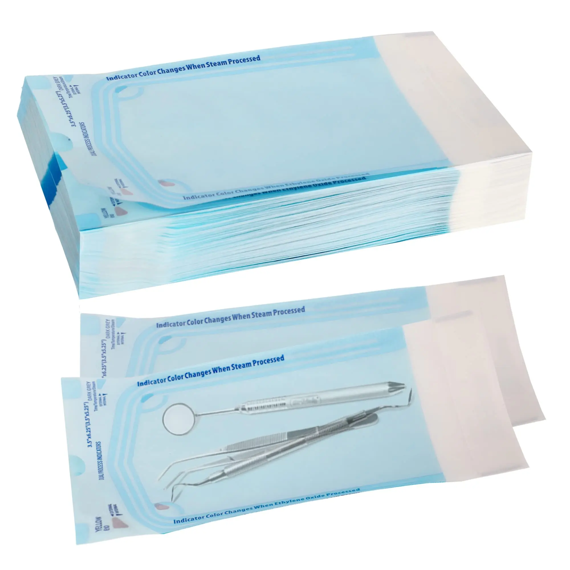Custom Size 90x260cm Surgical Autoclave Pouches Sterilization Pouches
