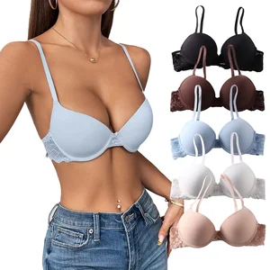 Factory Direct Ladies' Bras, Rims with Adjustable Back Buttons Are Fashionable to Lift the Chest, Comfortable and Sexy Underwear