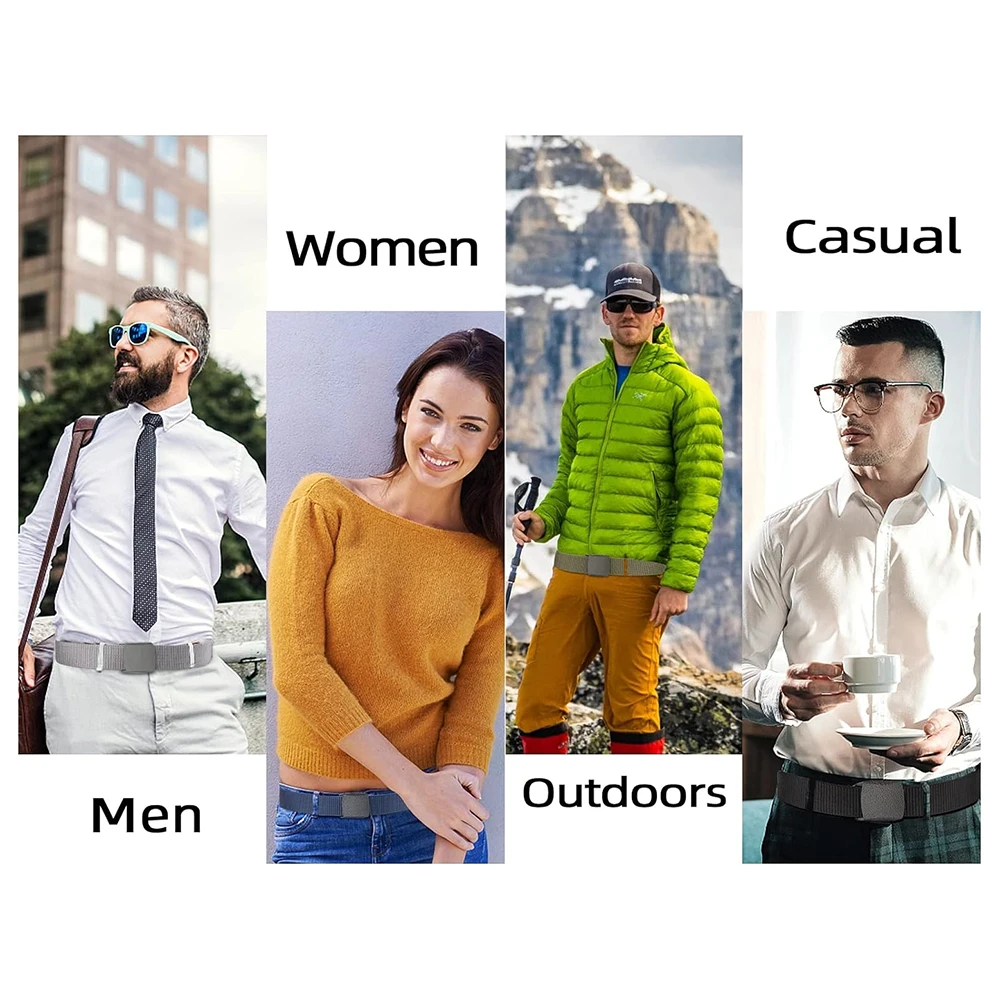 Wholesale Adjustable Training Durable Fashionable Tactical Nylon Belts Men Plastic Buckle Metal Tactical Belt