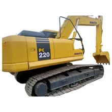 Hot seller Komatsu 220-7 excavator pc220 digger used komatsu 22ton excavator for sale komatsu 22T used excavator
