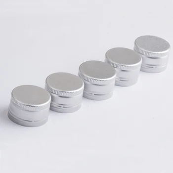Customized Logo 28mm  Anti-theft Cover Aluminum Cap for Medicine