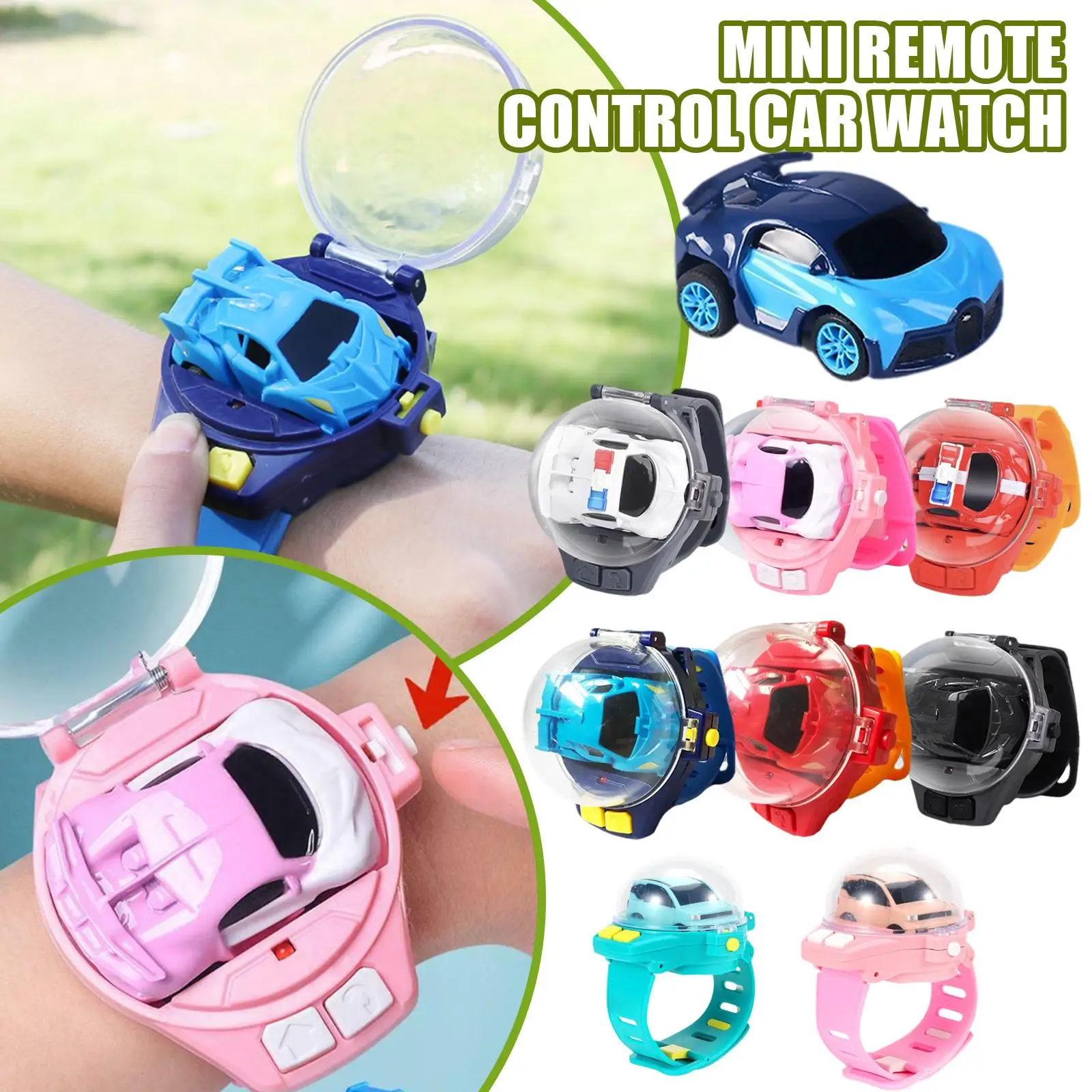 Mini reloj de coche a Control remoto para niños y bebés, vehículo