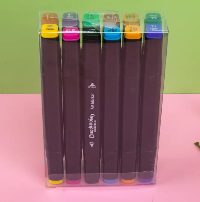 Набор маркеров для рисования 24 48 60 80 цветов