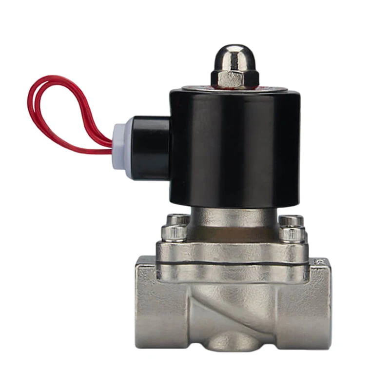 Электромагнитный клапан для воды серии 2S из нержавеющей стали 304 высокого давления 1-1/4