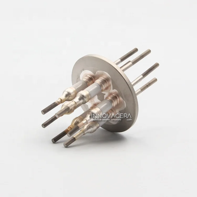 100kv Vacuum Power Feedthrough with CF Flange