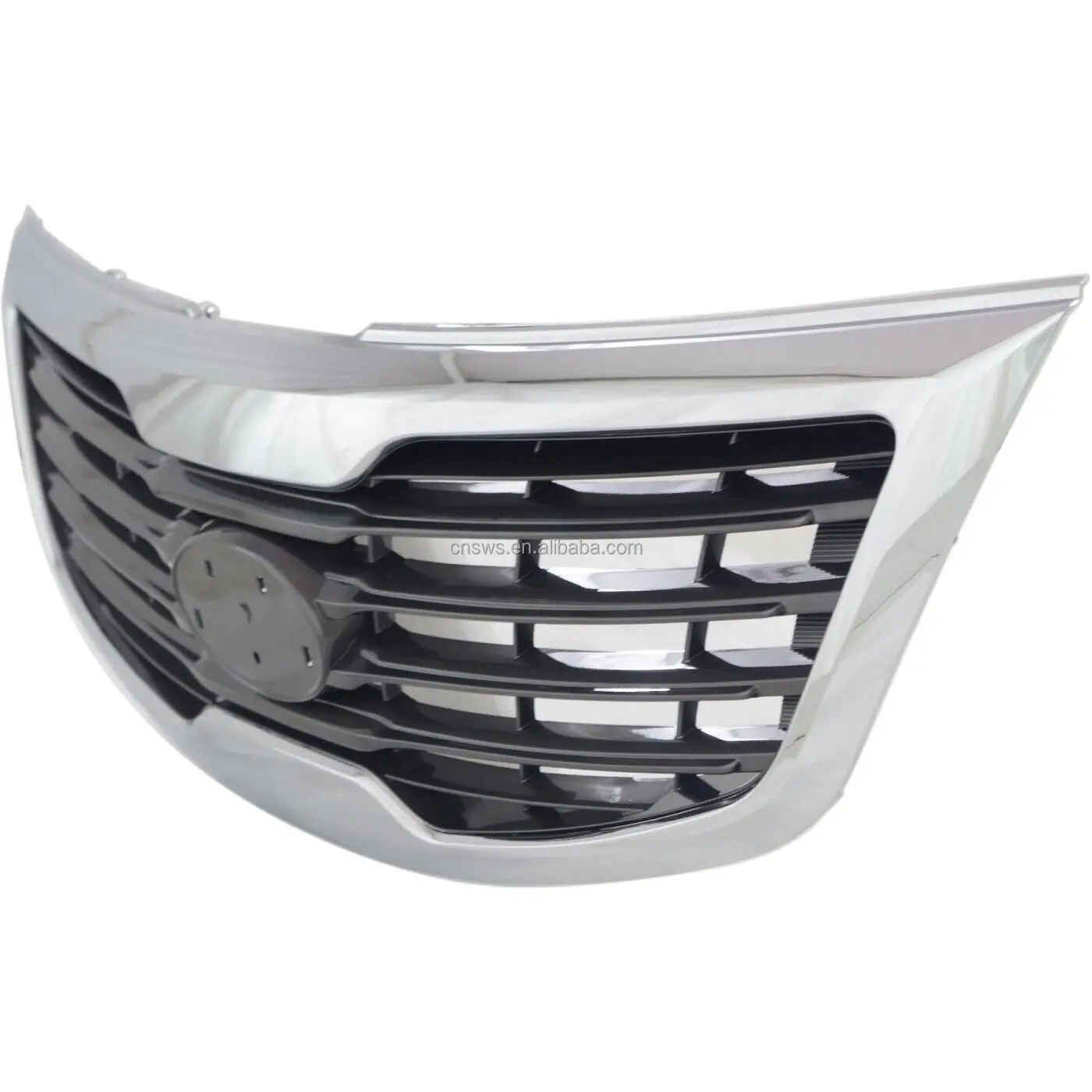 product for kia sportage 2011 2012 replacement chrome gray insert plastic front bumper cover upper grille-38